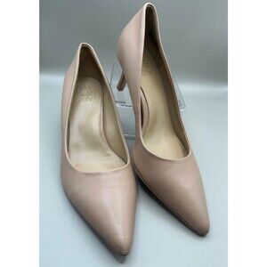 Naturalizer June Womens Pumps Nude Leather Comfort Stiletto Size 9M